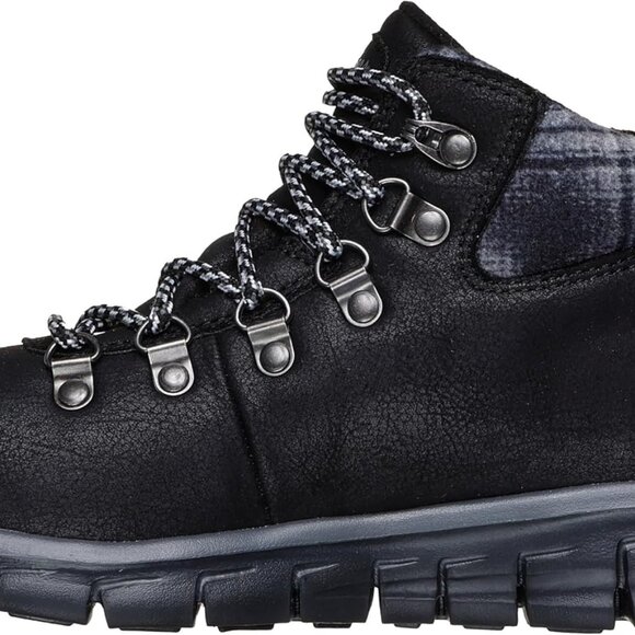 Women's Cold Weather Hiker Boots Water-Repellent Slip-Resistant Rubber Sole - Picture 5 of 6